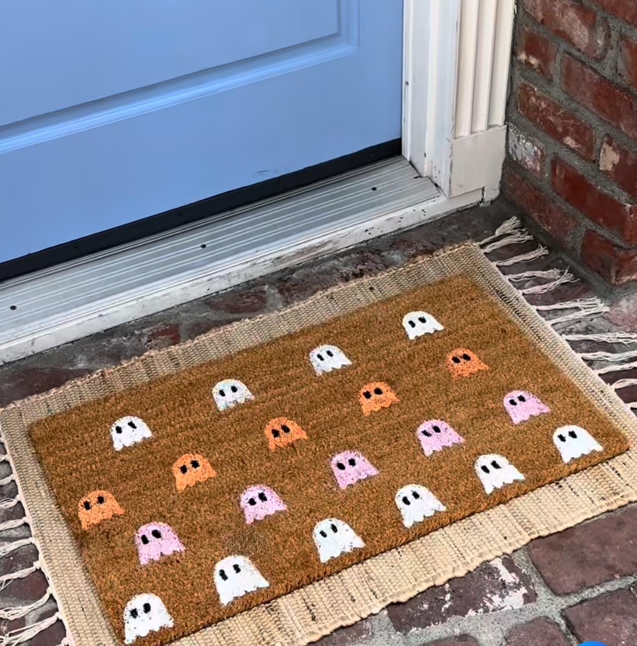 Halloween Themed Doormat Craft Bash Event